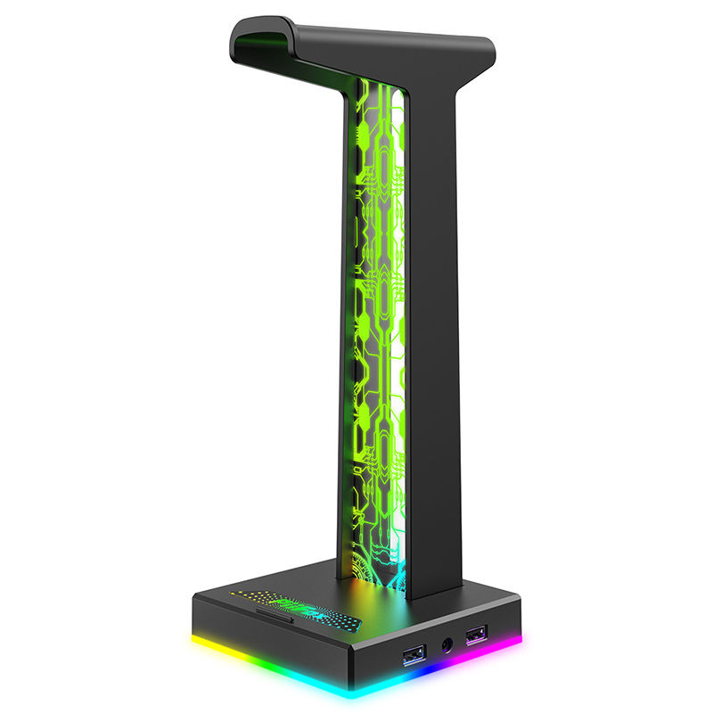 Pc Gaming Rgb - Подставка для игровых наушников RGB, двойной