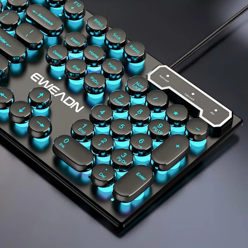 Pc Gaming Rgb - Ретро-панк набор клавиатуры и мыши с