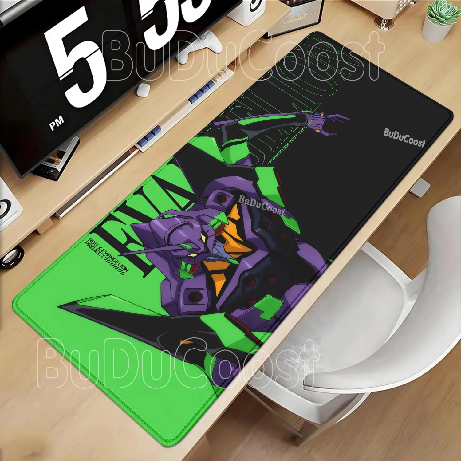 Pc Gaming Evangelion - Большой коврик для мыши Evangelion EVA