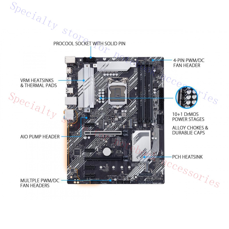 Pc Gaming News - Материнская плата ASUS PRIME Z490-P LGA