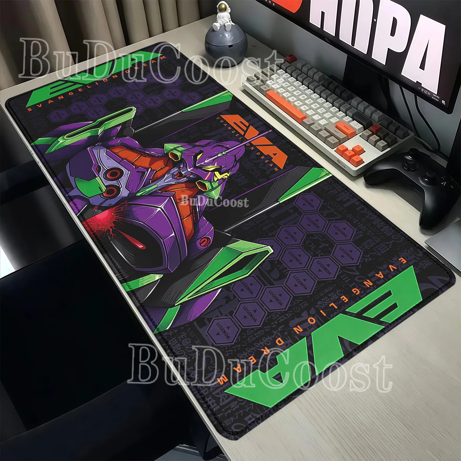 Pc Gaming Evangelion - Коврик для мыши Evangelion EVA 01,