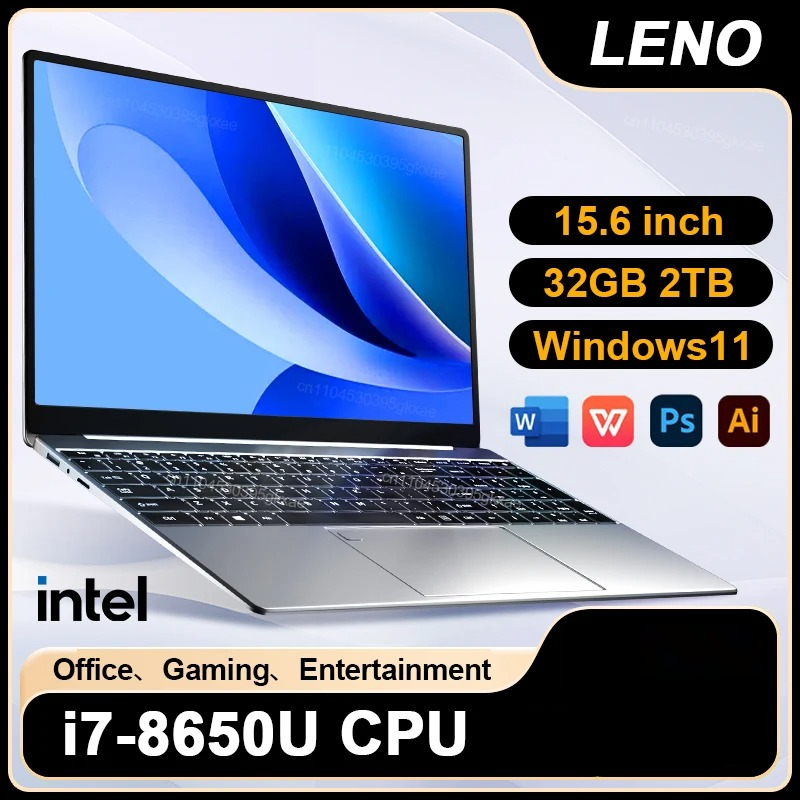 Pc Gaming Core I7 - Ноутбук LENO NEW 15.6 дюймов, Windows