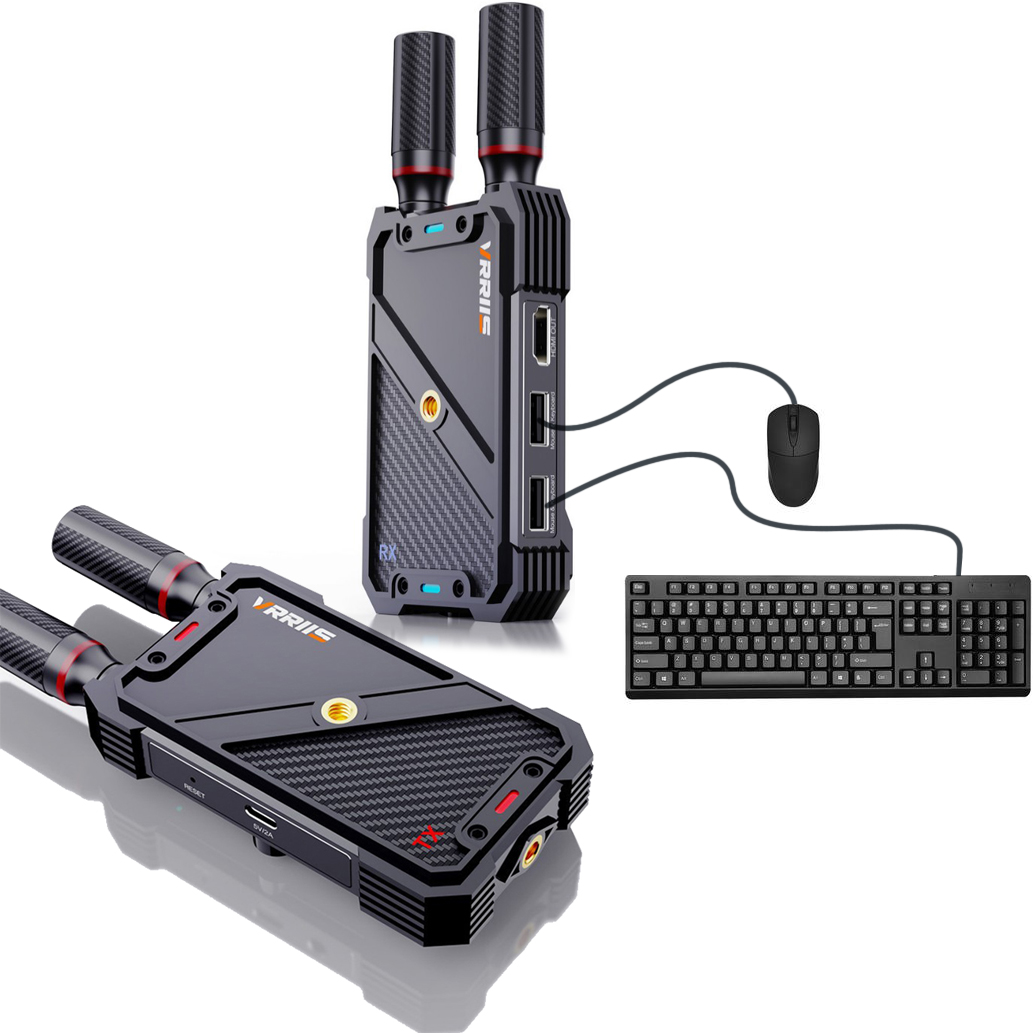 Wireless Gaming Mouse - VRRIIS WL082K 400 м беспроводной HDMI