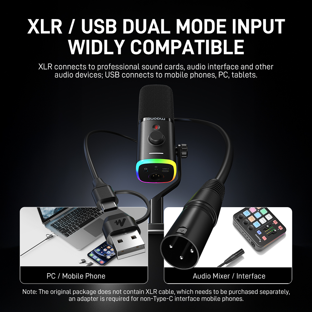 Игровой микрофон Maono PD100X  – обзор и цена Gaming Controller