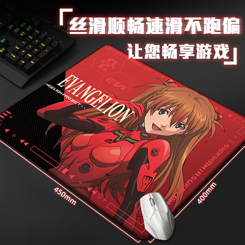 Большой коврик для мыши EVA с  – обзор и цена Pc Gaming Evangelion