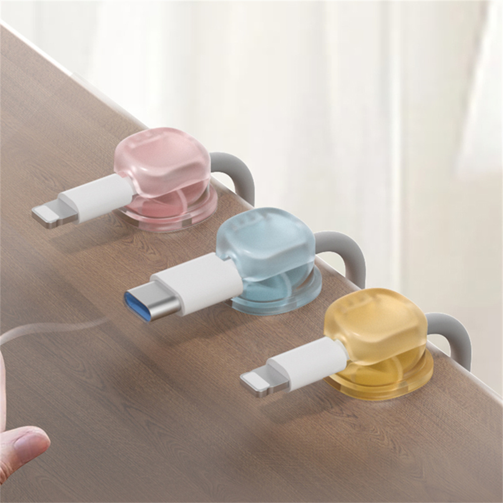 3 прозрачных магнитных органай – обзор и цена Desk Cable Organizer