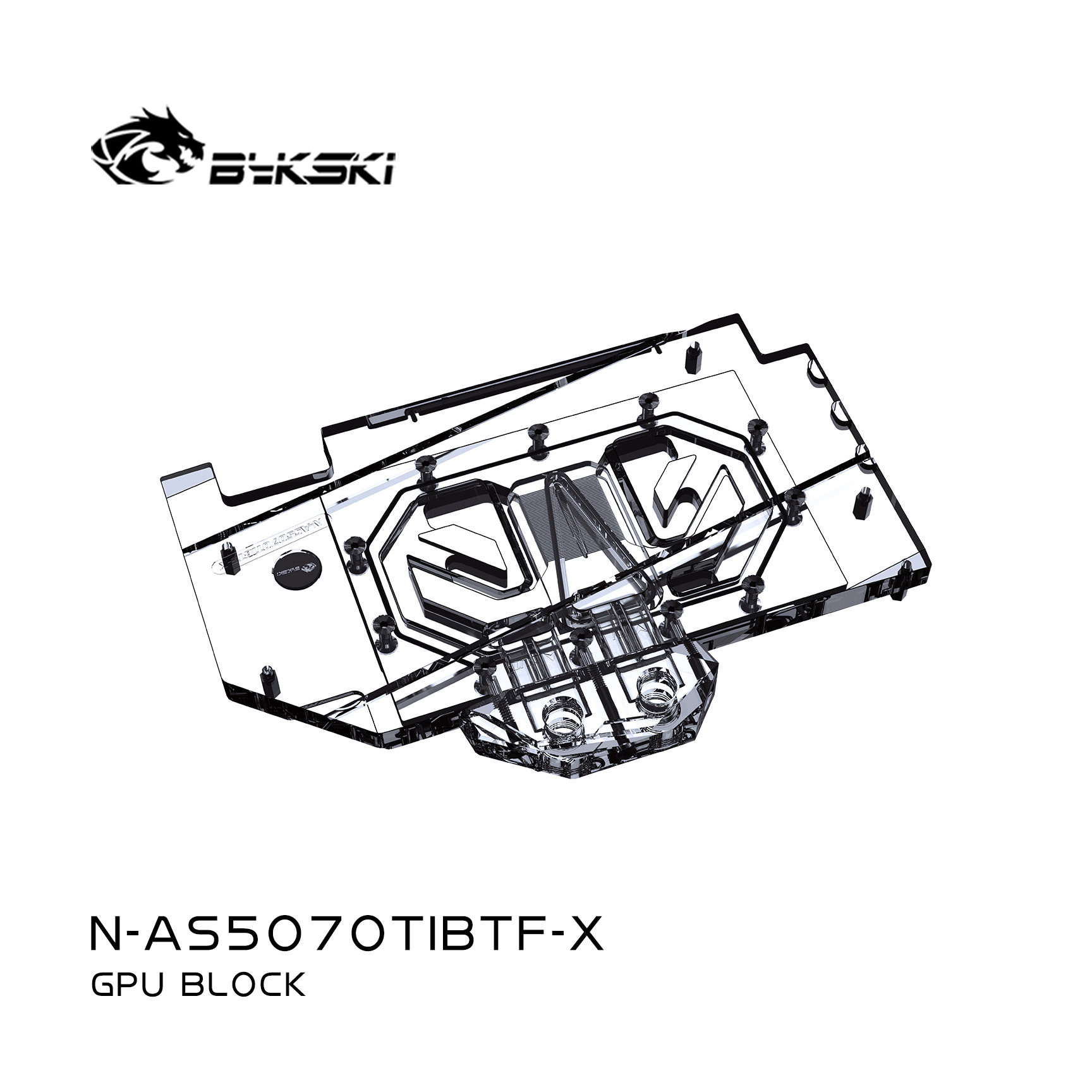 Водоблок Bykski N-AS5070TIBTF- – обзор и цена Pc Gaming Xịn