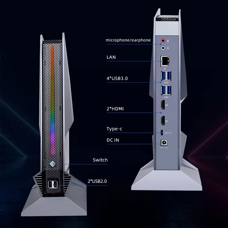 Игровой мини-ПК Topton F10 с N – обзор и цена Pc Gaming Core I7