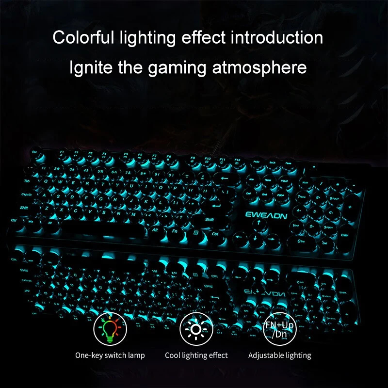 Ретро-панк набор клавиатуры и  – обзор и цена Pc Gaming Rgb