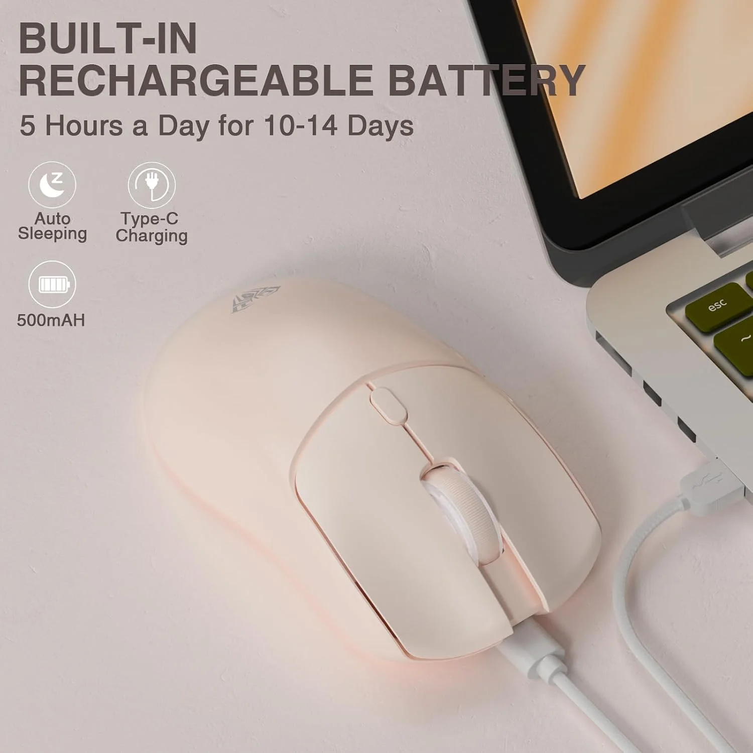 Беспроводная игровая мышь AULA – обзор и цена Wireless Gaming Mouse