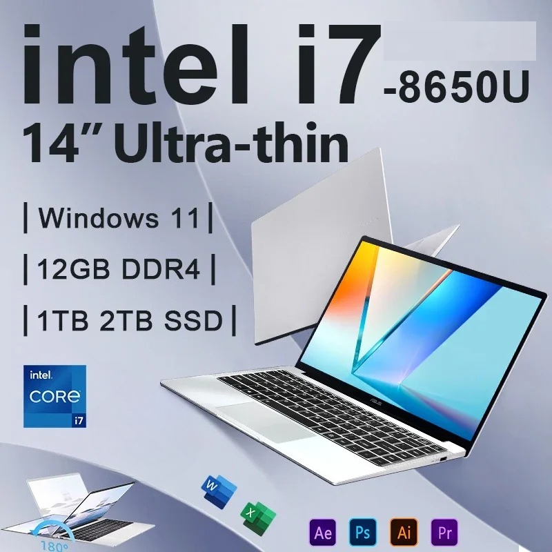 Ультратонкий ноутбук LENO 14,1 – обзор и цена Pc Gaming Core I7