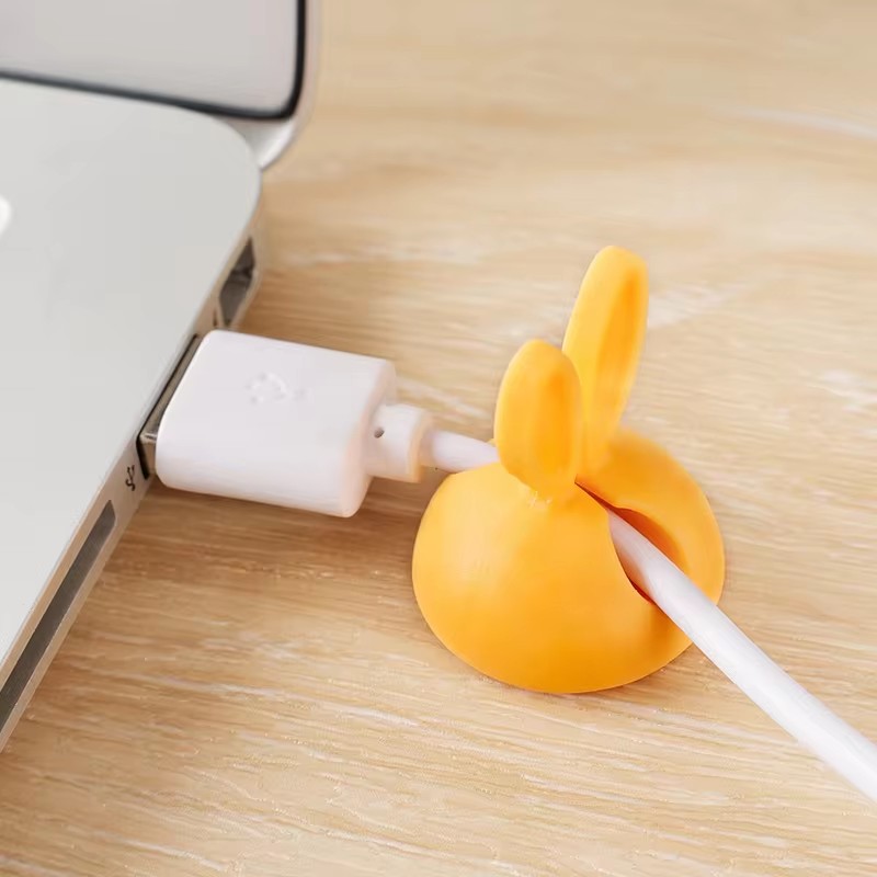 Симпатичный держатель для кабе – обзор и цена Desk Cable Organizer
