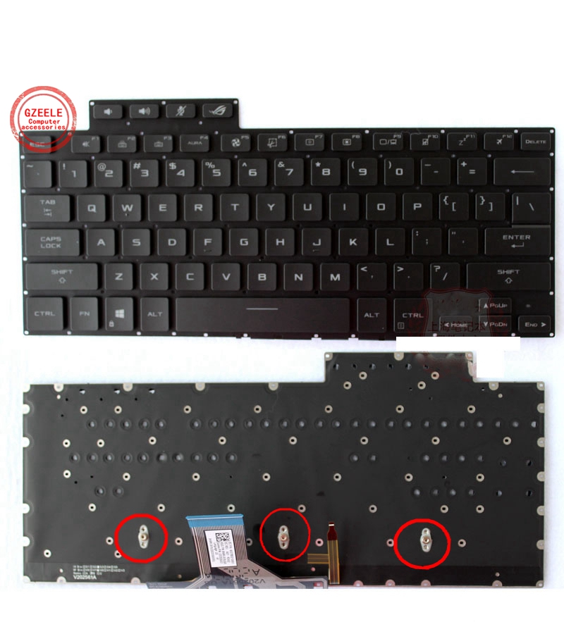 New US Backlit Keyboard for AS – обзор и цена Pc Gaming Asus