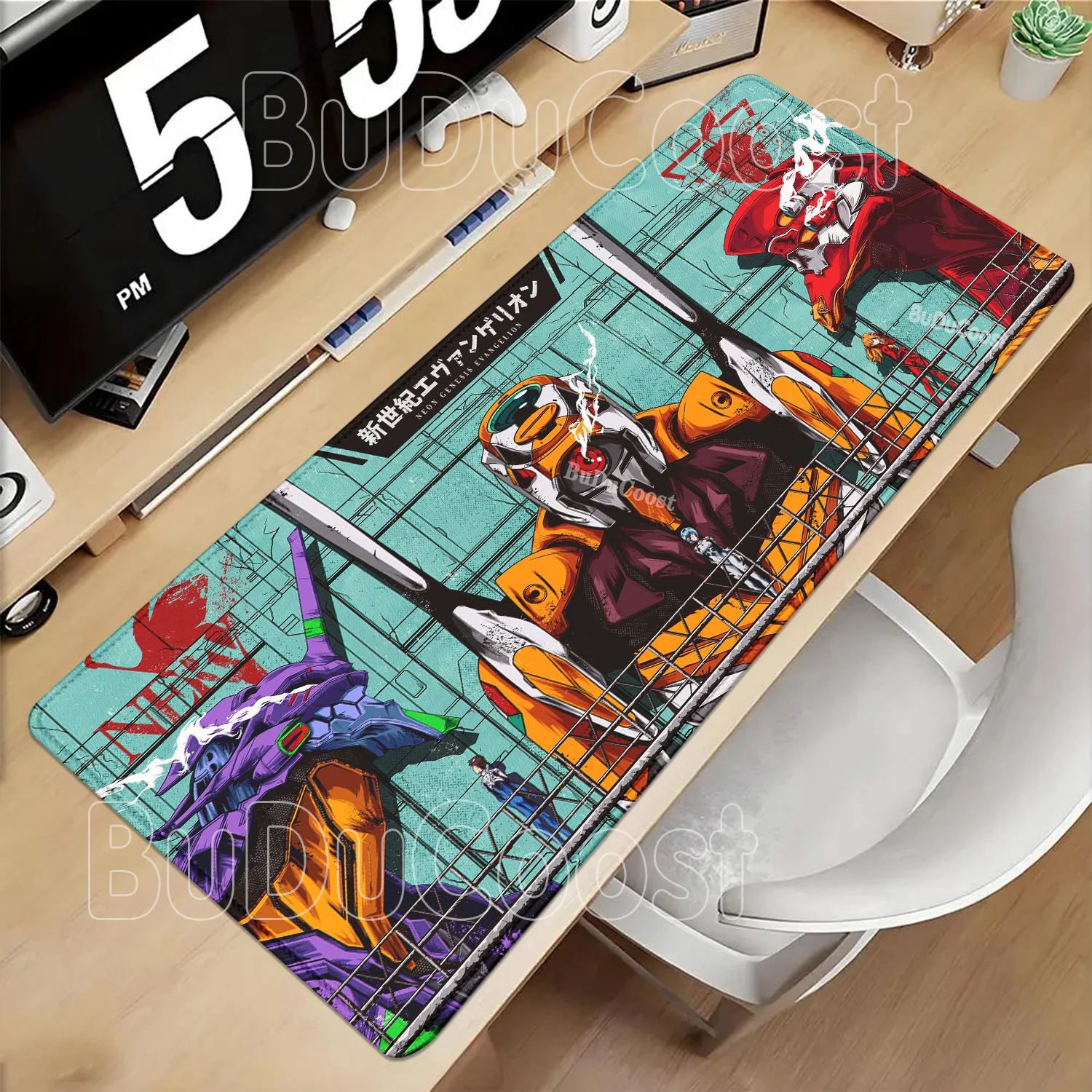 Большой коврик для мыши Evange – обзор и цена Pc Gaming Evangelion