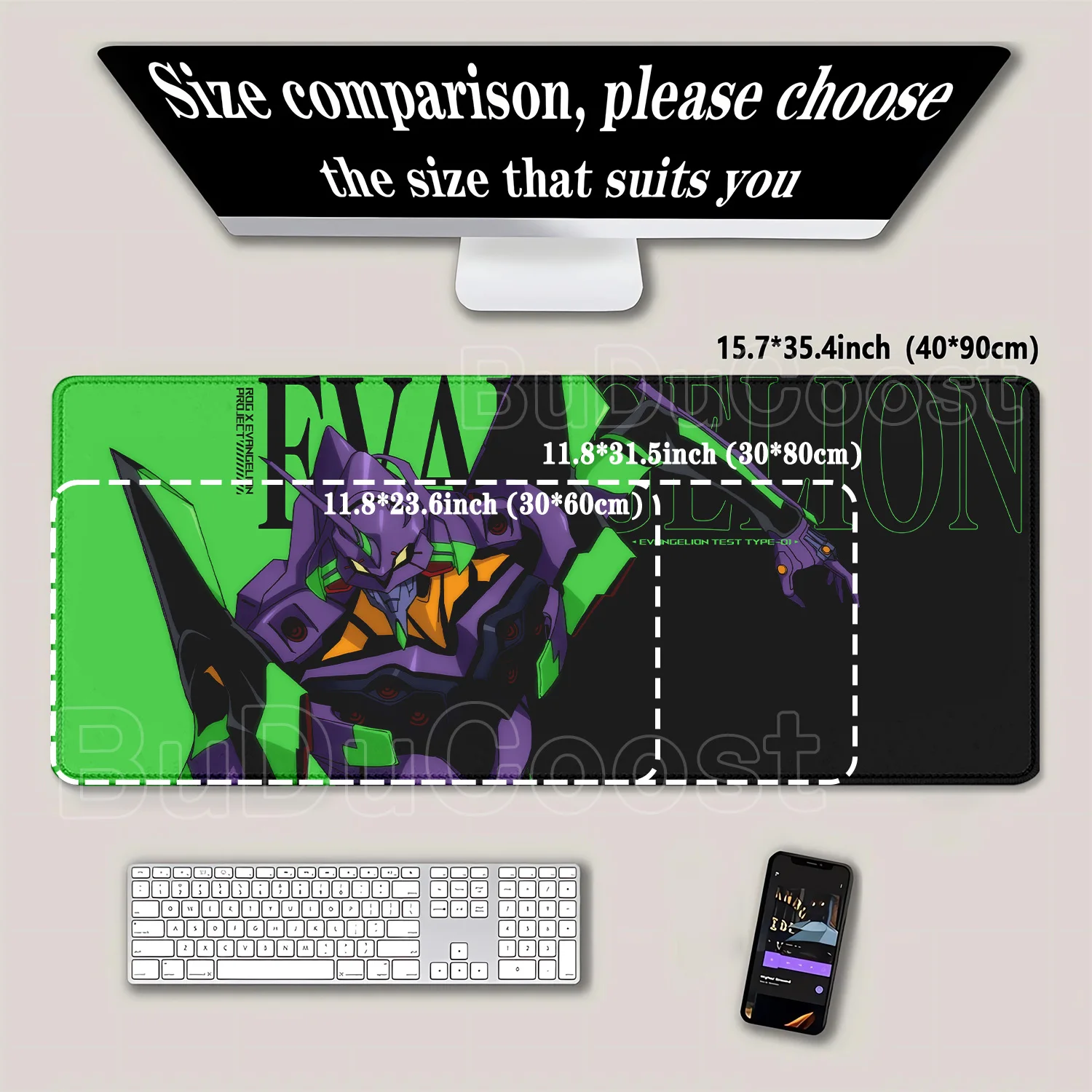 Большой коврик для мыши Evange – обзор и цена Pc Gaming Evangelion