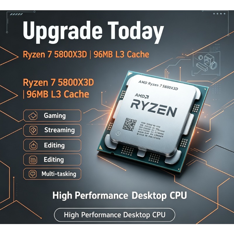 Игровой процессор Ryzen 7 5800 – обзор и цена Pc Gaming Amd Ryzen 7