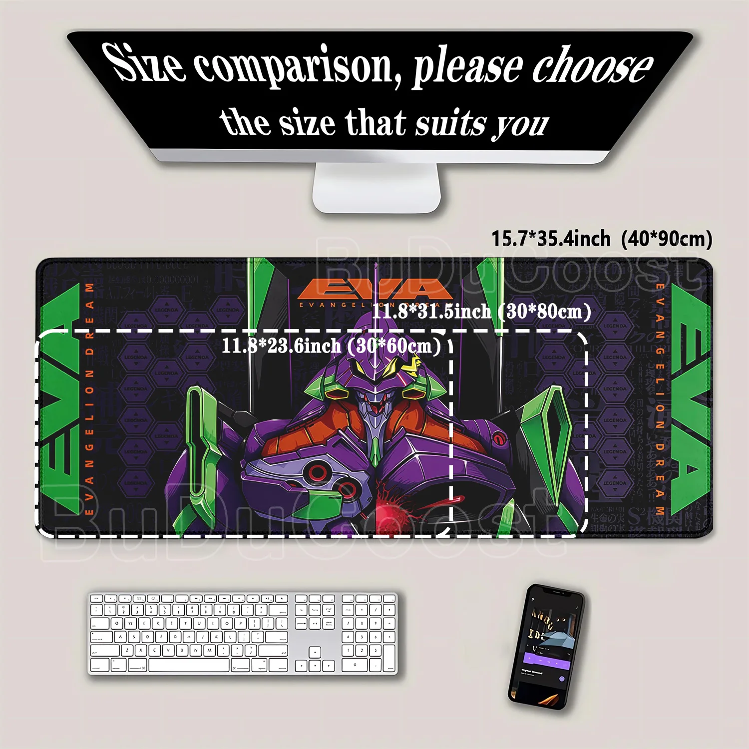 Коврик для мыши Evangelion EVA – обзор и цена Pc Gaming Evangelion