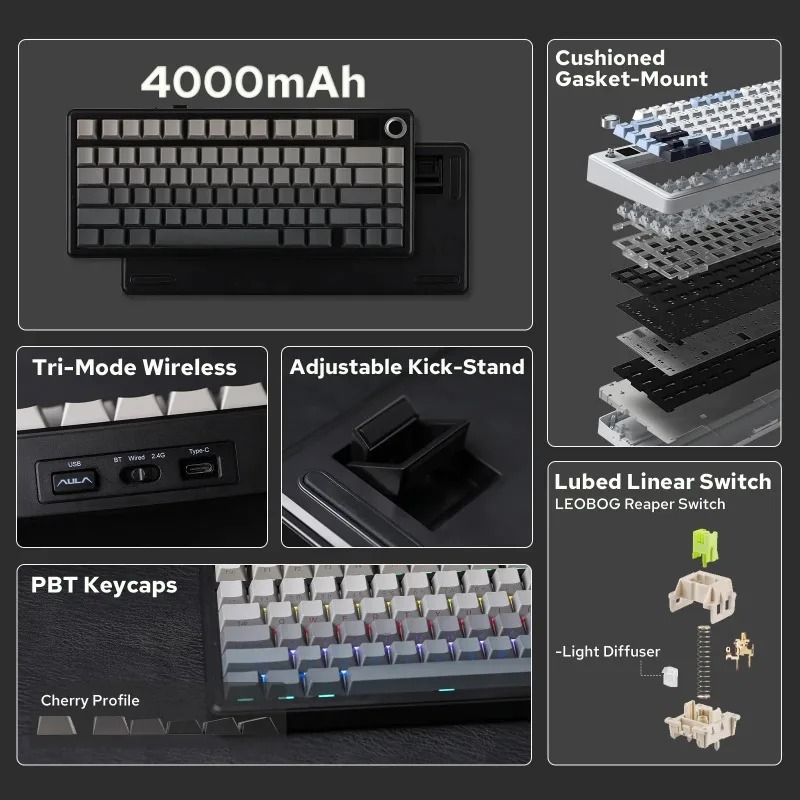 Механическая клавиатура AULA F – обзор и цена Pc Gaming Rgb