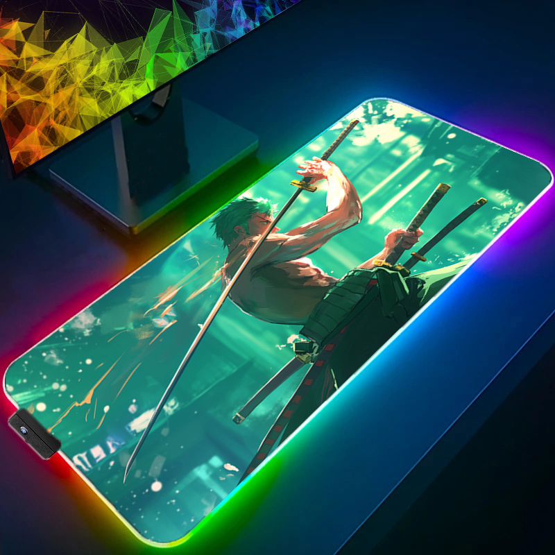 ONE PIECE Zoro коврик для мыши – обзор и цена Pc Gaming Rgb