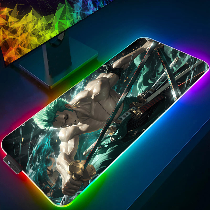 ONE PIECE Zoro коврик для мыши – обзор и цена Pc Gaming Rgb
