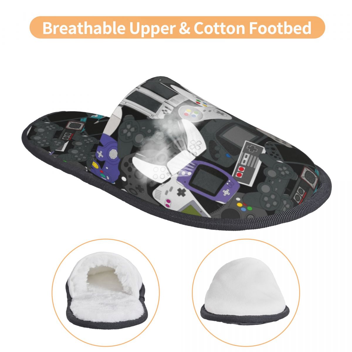 Тапочки из пены с эффектом пам – обзор и цена Gaming Controller