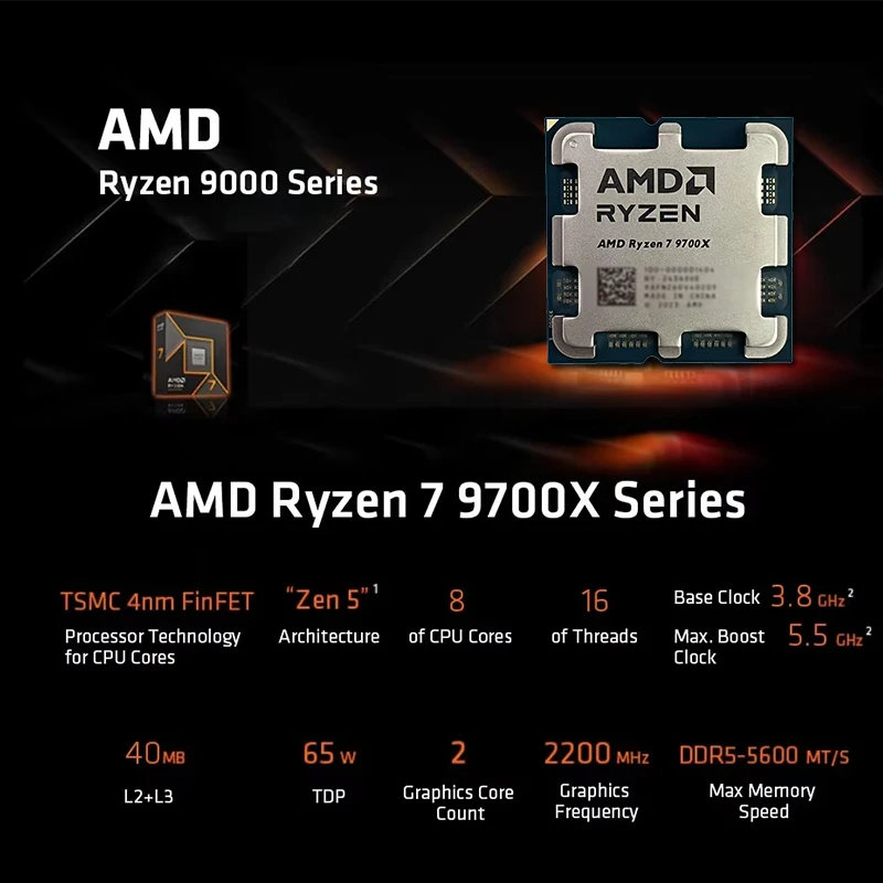 Процессор AMD Ryzen 7 9700X, р – обзор и цена Pc Gaming Amd Ryzen 7