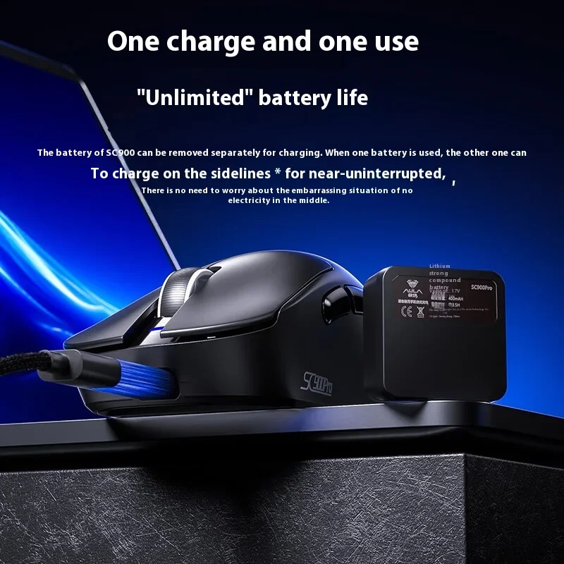 Мышь AULA SC900 Paw3950, трехр – обзор и цена Wireless Gaming Mouse