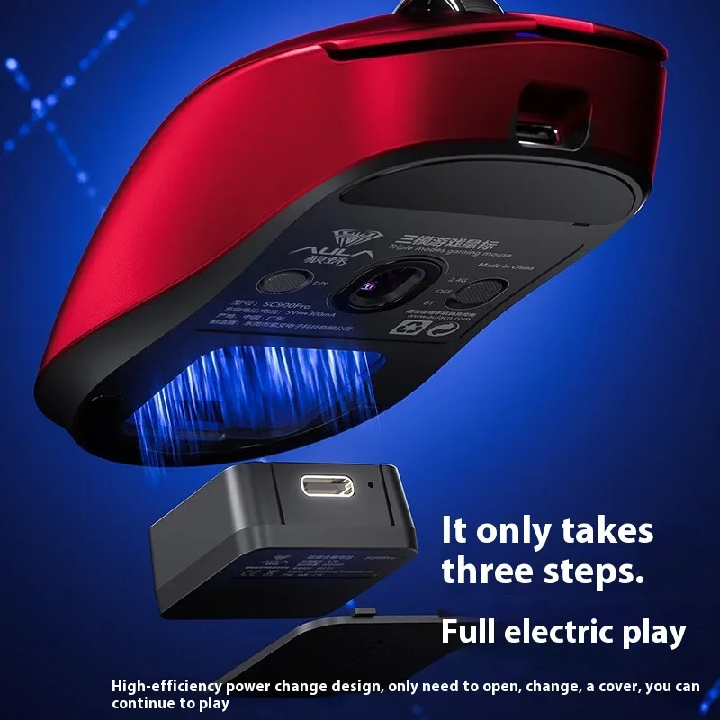 Мышь AULA SC900 Paw3950, трехр – обзор и цена Wireless Gaming Mouse