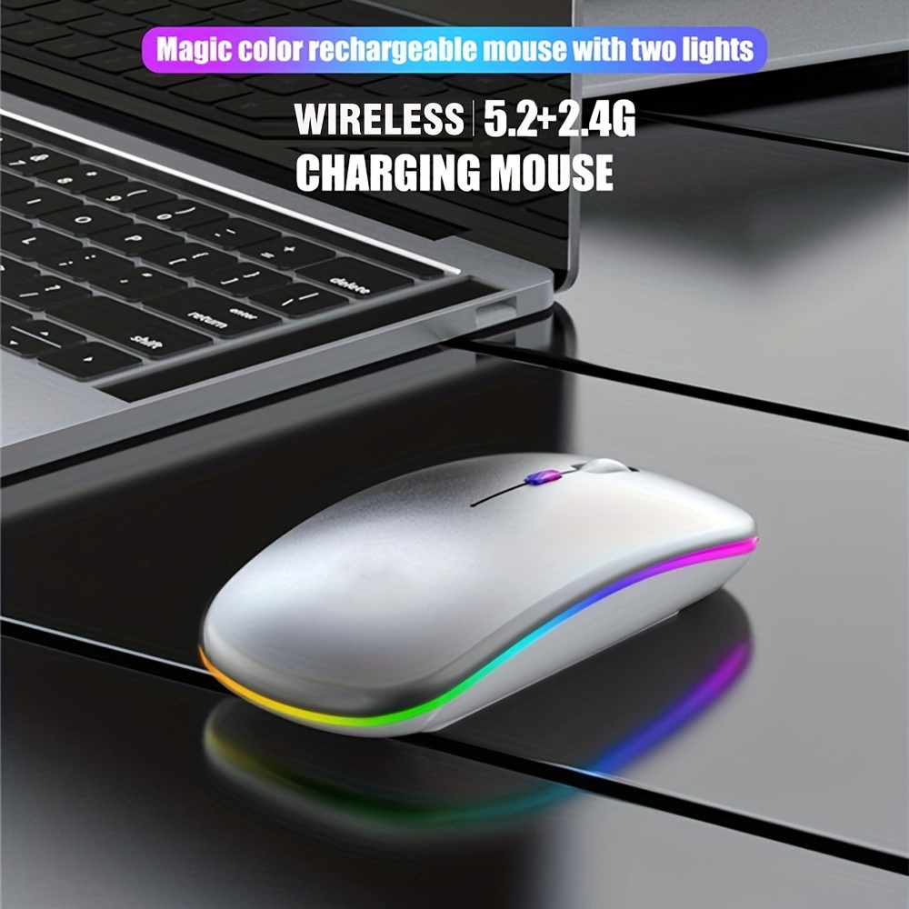 Беспроводная мышь RGB перезаря – обзор и цена Wireless Gaming Mouse