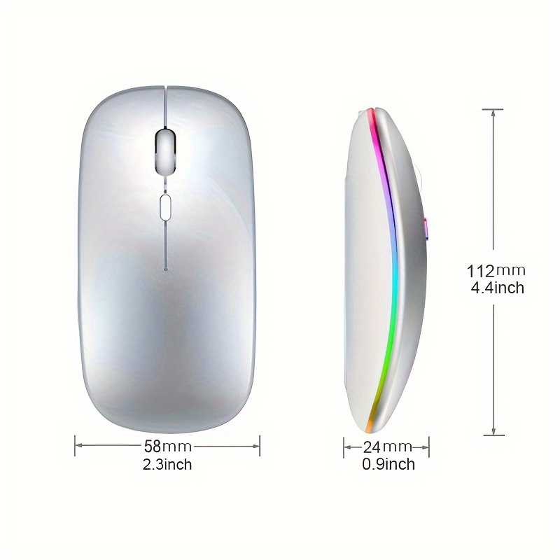 Беспроводная мышь RGB перезаря – обзор и цена Wireless Gaming Mouse