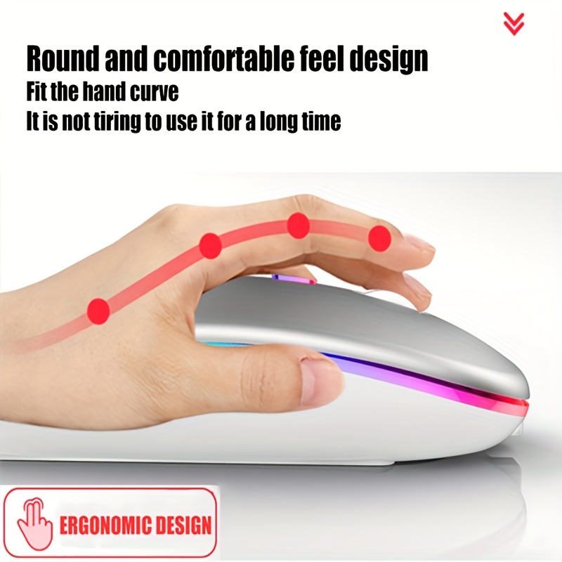 Беспроводная мышь RGB перезаря – обзор и цена Wireless Gaming Mouse