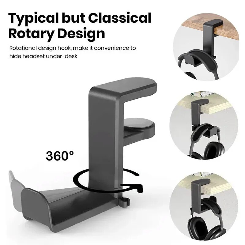 Держатель для наушников под ст – обзор и цена Desk Cable Organizer