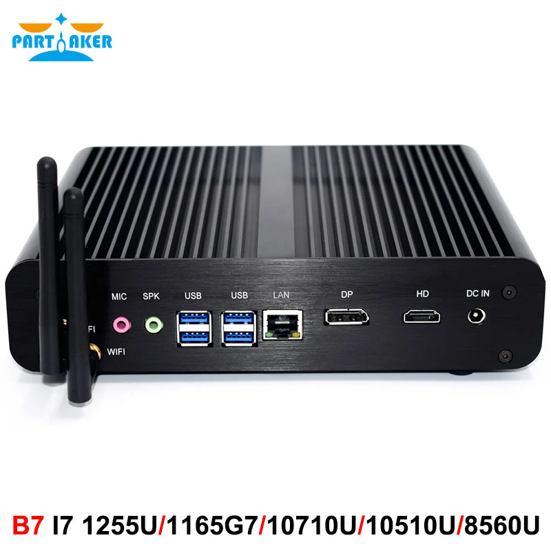 Безвентиляторный мини-ПК Parta – обзор и цена Pc Gaming Core I7
