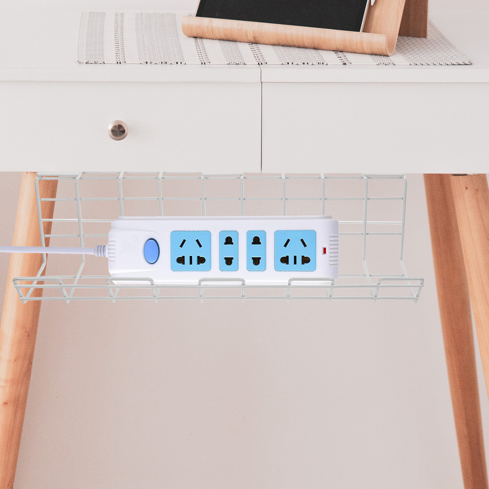 Комплект из 2 органайзеров для – обзор и цена Desk Cable Organizer