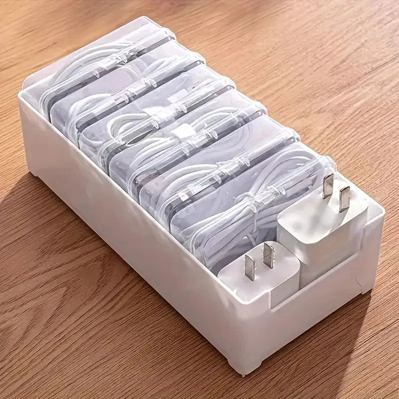 Коробка-органайзер для кабелей – обзор и цена Desk Cable Organizer