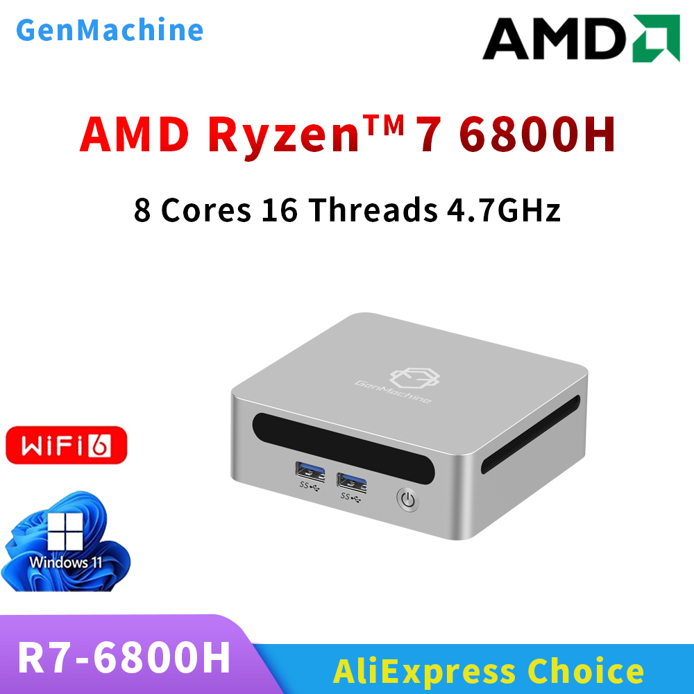 GenMachine Ryzen 6600H 6600U 6 – обзор и цена Pc Gaming Amd Ryzen 7