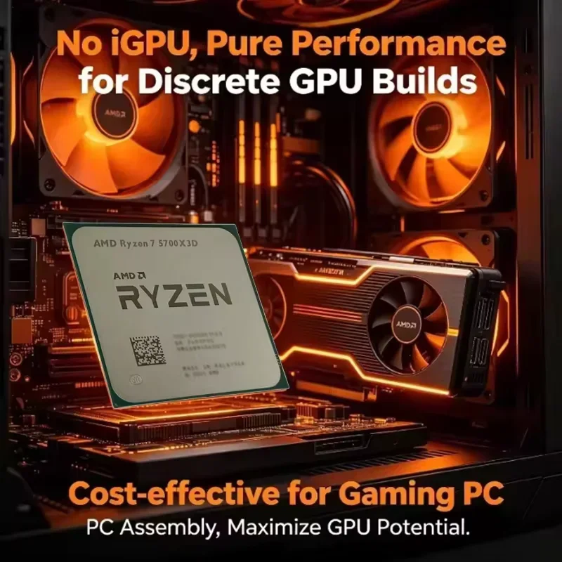 Процессор AMD Ryzen 7 5700X3D  – обзор и цена Pc Gaming Amd Ryzen 7